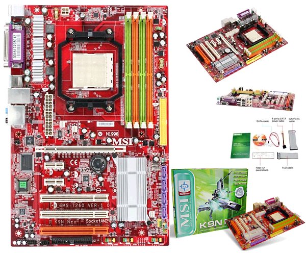 MSI K9N NEO-F Motherboard - Free Knowledge Base- The DUCK Project
